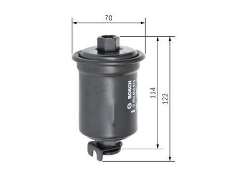 BOSCH 0 450 905 914 Yakıt Sistemi Yakıt Filtresi - MITSUBISHI SPACE WAGON (N3_W, N4_W) uyumlu