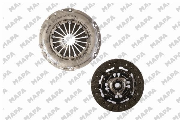 MAPA 015240409 Debriyaj Sistemi Debriyaj Seti - FORD GRAND C-MAX (DXA/CB7, DXA/CEU) uyumlu