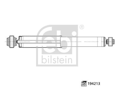FEBI BILSTEIN 194213 Süspansiyon Sistemi Amortisör - MERCEDES-BENZ SPRINTER 4-t Minibüs/Otobüs (B904) uyumlu