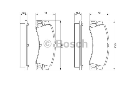 BOSCH 0 986 424 383 30-GRP-0 986 424 383 Ürün Görseli