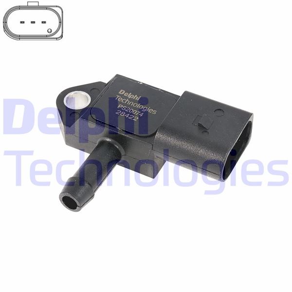 DELPHI PS20074-12B1 Emme & Egzoz Sistemi Egzoz Sensörleri - AUDI Q3 (8UB, 8UG) uyumlu