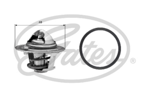 GATES TH25782G1 Motor Termostat - FORD C-MAX II (DXA/CB7, DXA/CEU) uyumlu
