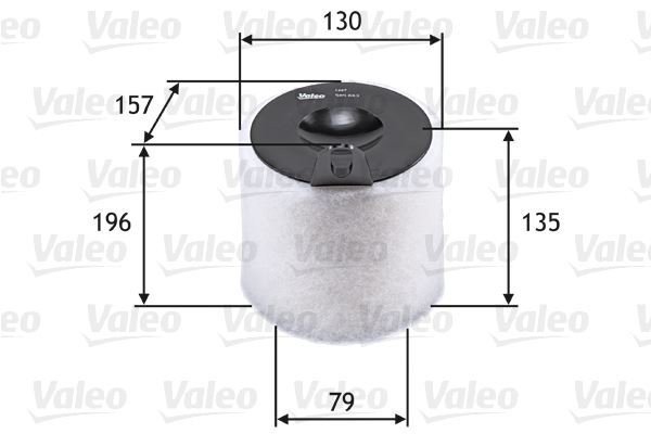 VALEO 585663 Motor Hava Filtresi - BMW 3 Touring (E91) uyumlu