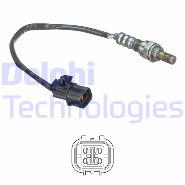 DELPHI ES21158-12B1 Emme & Egzoz Sistemi Egzoz Sensörleri - CHEVROLET AVEO / KALOS Hatchback (T200) uyumlu
