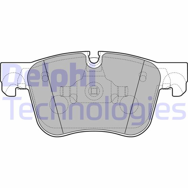 DELPHI LP2690 Fren Sistemleri Fren Balatası - CITROËN C4 GRAND PICASSO II (DA_, DE_) uyumlu