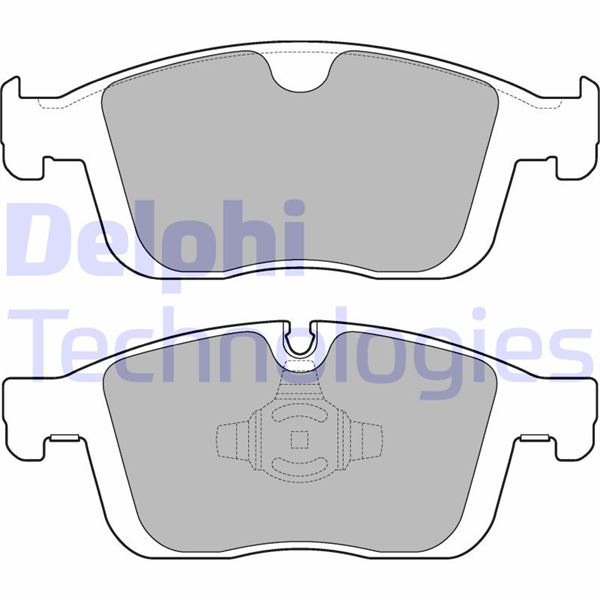 DELPHI LP3258 Fren Sistemleri Fren Balatası - VOLVO XC60 I SUV (156) uyumlu