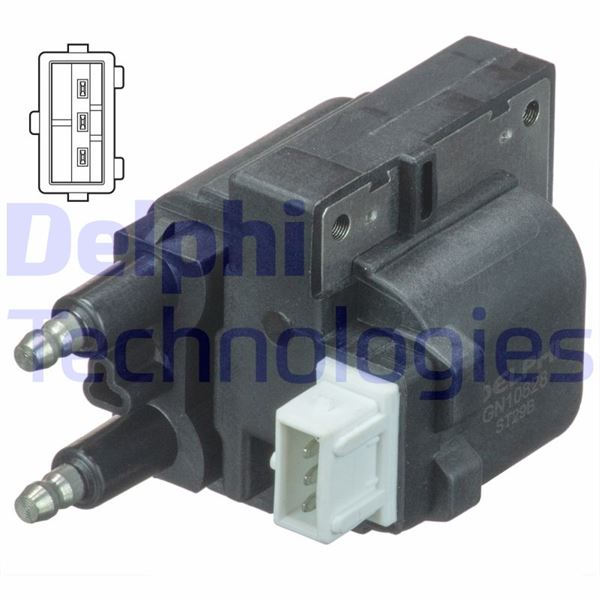 DELPHI GN10828-12B1 Ateşleme Sistemi Ateşleme Bobini - RENAULT LAGUNA I (B56_, 556_) uyumlu