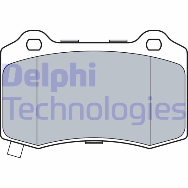 DELPHI LP3547 Fren Sistemleri Fren Balatası - JEEP GRAND CHEROKEE IV (WK, WK2) uyumlu
