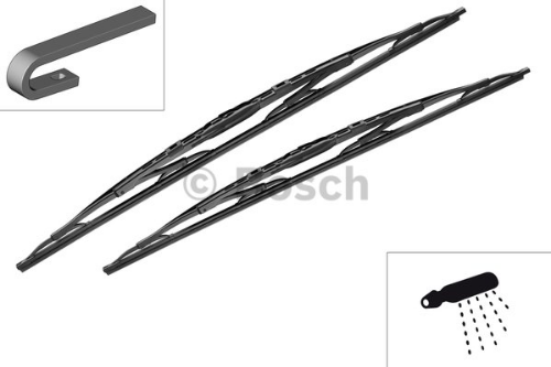 BOSCH 3 397 118 334 Kaporta & Gövde Parçaları Cam Silecek Mekanizması - PEUGEOT 807 (EB_) uyumlu