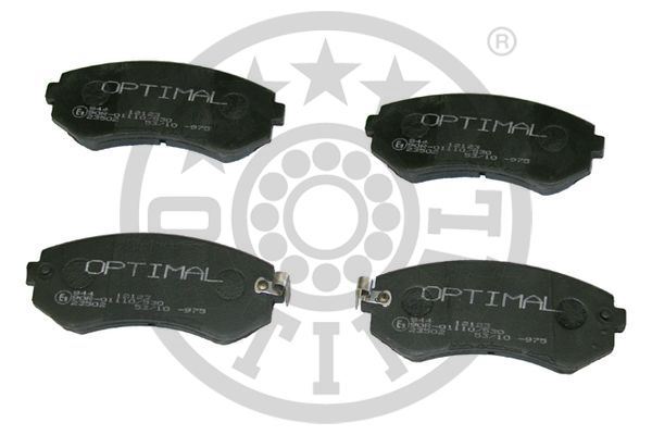 OPTIMAL BP-12123 Fren Sistemleri Fren Balatası - NISSAN PATROL GR V Wagon (Y61) uyumlu