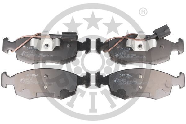 OPTIMAL BP-12705 Fren Sistemleri Fren Balatası - FIAT 500 C (312_) uyumlu