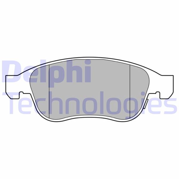 DELPHI LP3588 Fren Sistemleri Fren Balatası - JEEP RENEGADE SUV (BU, B1, BV) uyumlu