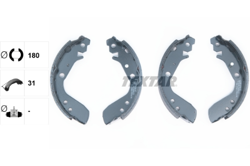 TEXTAR 91060400 Fren Sistemleri Fren Pabucu - HONDA JAZZ II (GD_, GE3, GE2) uyumlu