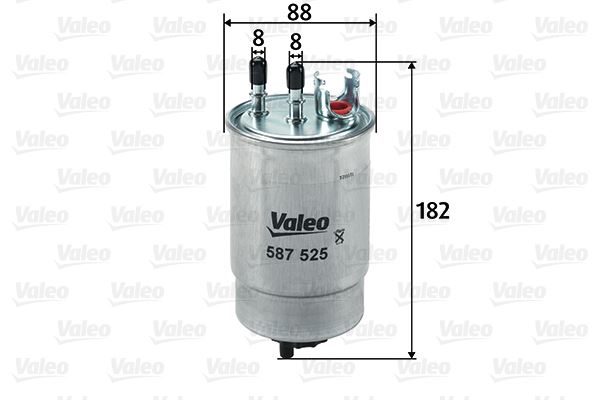 VALEO 587525 Yakıt Sistemi Yakıt Filtresi - FIAT PUNTO (188_) uyumlu