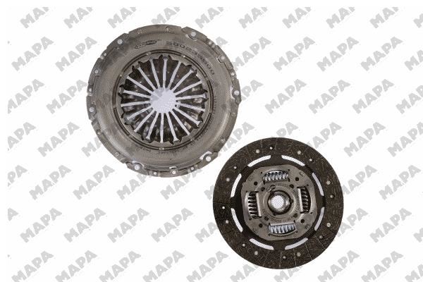 MAPA 000235509 Debriyaj Sistemi Debriyaj Seti - FORD TRANSIT CONNECT (P65_, P70_, P80_) uyumlu