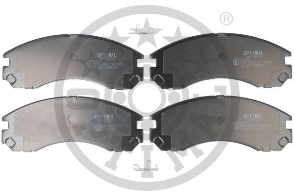 OPTIMAL BP-10330 Fren Sistemleri Fren Balatası - MITSUBISHI OUTLANDER II (CW_W) uyumlu