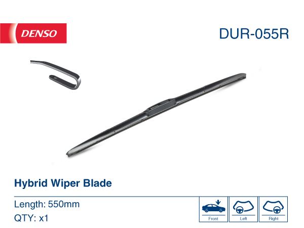 DENSO DUR-055R Kaporta & Gövde Parçaları Cam Silecek Mekanizması - SUZUKI SWIFT IV (FZ, NZ) uyumlu