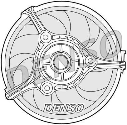 DENSO DER02002 Soğutma Sistemi Fan - AUDI A6 C4 (4A2) uyumlu