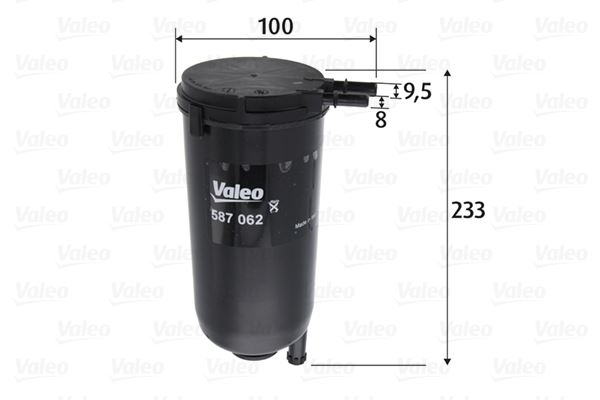 VALEO 587062 Yakıt Sistemi Yakıt Filtresi - IVECO DAILY IV Platform şasi uyumlu