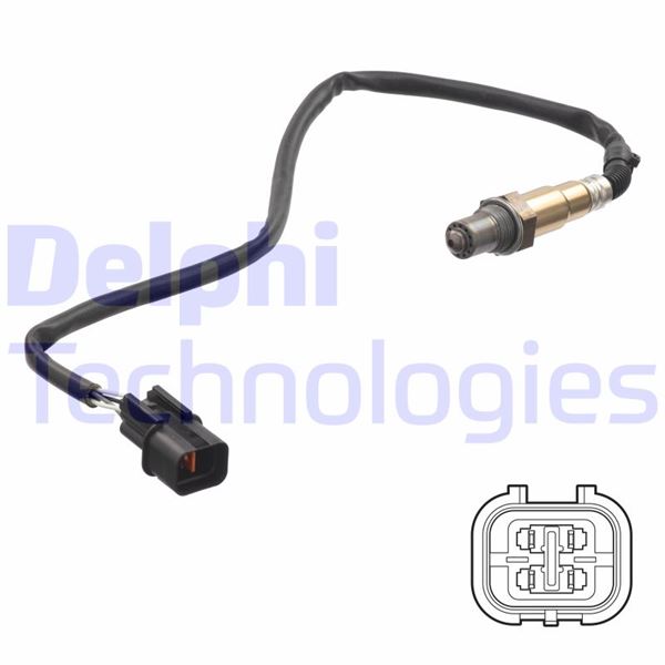 DELPHI ES21287-12B1 Emme & Egzoz Sistemi Egzoz Sensörleri - KIA PICANTO I (SA) uyumlu