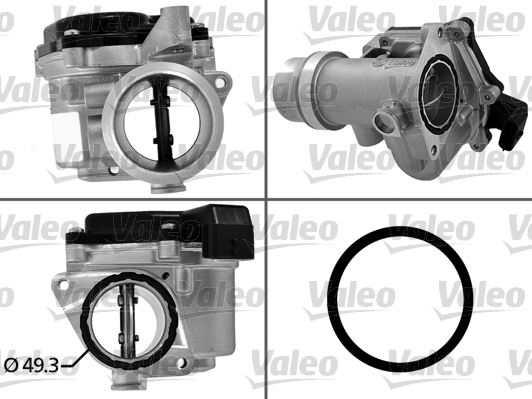 VALEO 700450 Motor Gaz Kelebeği & Yakıt & Vakum Borusu - RENAULT MEGANE III Grandtour (KZ0/1) uyumlu