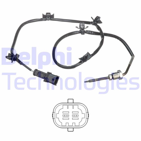 DELPHI TS30216 Emme & Egzoz Sistemi Egzoz Sensörleri - OPEL ASTRA J (P10) uyumlu