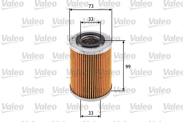 VALEO 586572 Motor Yağ Filtresi - OPEL VECTRA B (J96) uyumlu