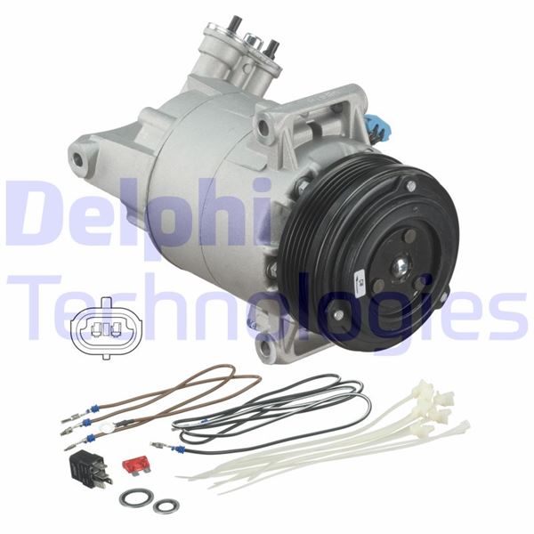DELPHI TSP0155449 İklimlendirme Sistemi Kompresör Parçaları - OPEL ASTRA H Station wagon (A04) uyumlu
