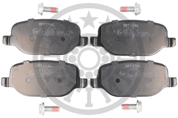 OPTIMAL BP-12320 Fren Sistemleri Fren Balatası - ALFA ROMEO BRERA (939_) uyumlu