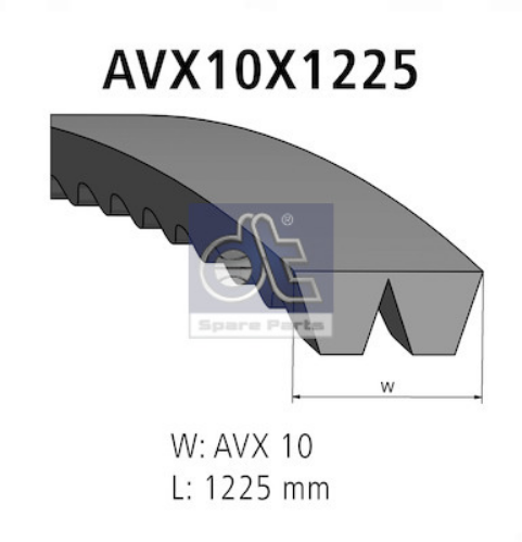DT Spare Parts 3.34405 Motor Kayış