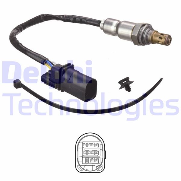 DELPHI ES21175-12B1 Emme & Egzoz Sistemi Egzoz Sensörleri - OPEL ASTRA J (P10) uyumlu