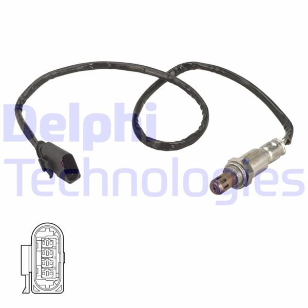 DELPHI ES21129-12B1 Emme & Egzoz Sistemi Egzoz Sensörleri - VW TOURAN (5T1) uyumlu