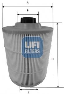 UFI 27.A00.00 Motor Hava Filtresi - FORD S-MAX (WA6) uyumlu