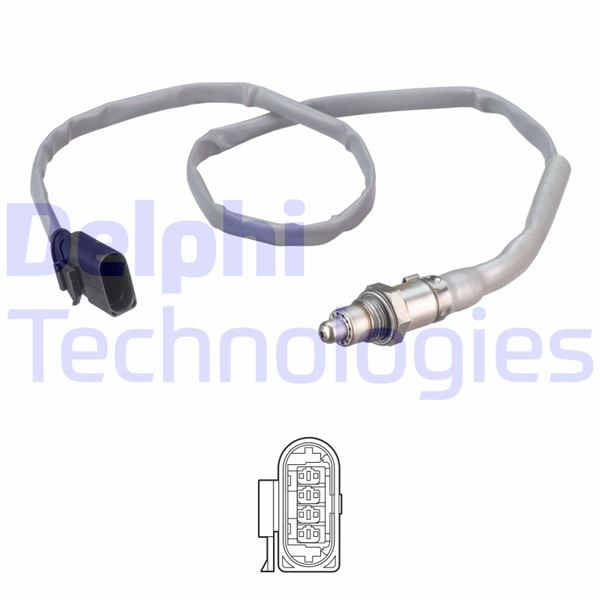 DELPHI ES21272-12B1 Emme & Egzoz Sistemi Egzoz Sensörleri - SEAT LEON ST (5F8) uyumlu