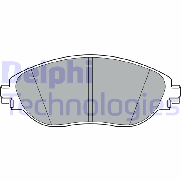 DELPHI LP3368 Fren Sistemleri Fren Balatası - VW PASSAT B8 (3G2, CB2) uyumlu