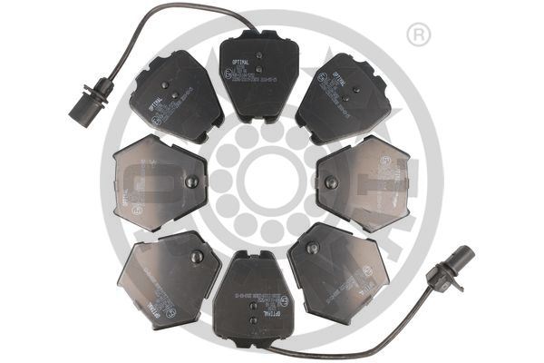 OPTIMAL BP-12158 Fren Sistemleri Fren Balatası - AUDI A4 B5 (8D2) uyumlu