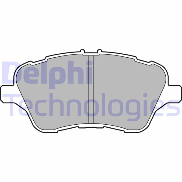 DELPHI LP2474 Fren Sistemleri Fren Balatası - FORD FIESTA VI (CB1, CCN) uyumlu