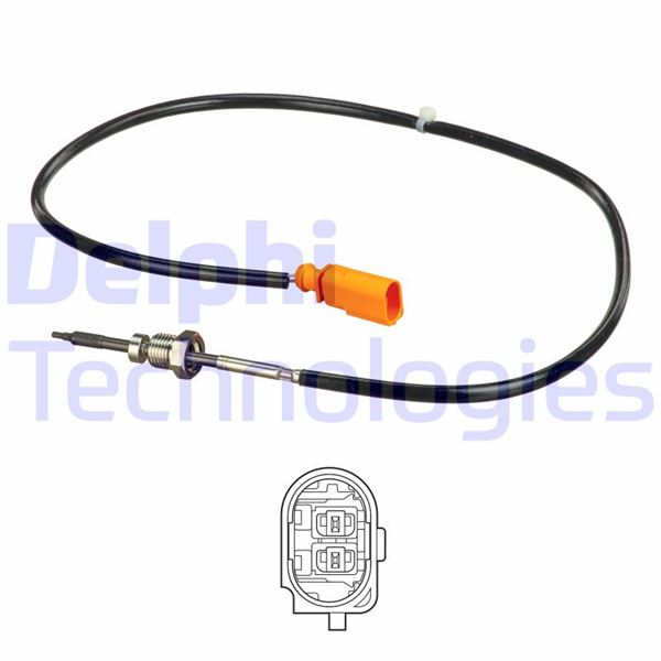 DELPHI TS30139 Emme & Egzoz Sistemi Egzoz Sensörleri - SEAT LEON (1P1) uyumlu