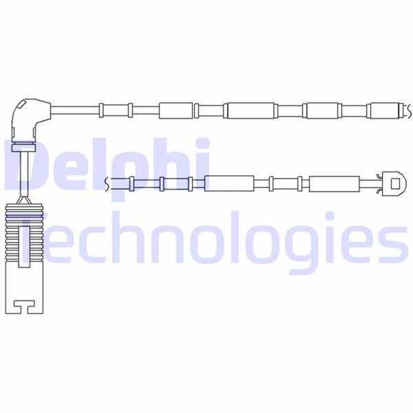 DELPHI LZ0151 Fren Sistemleri Aşınma Göstergesi - BMW 3 (E46) uyumlu