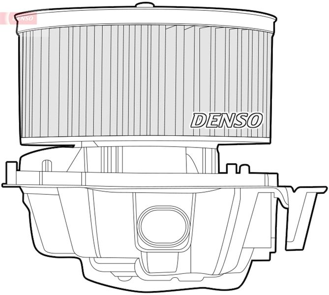 DENSO DEA23014 İklimlendirme Sistemi Fan Parçaları - RENAULT MODUS / GRAND MODUS (F/JP0_) uyumlu