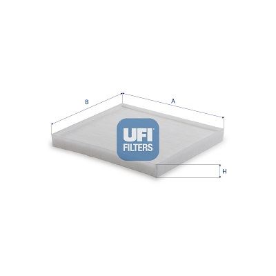 UFI 53.534.00 İklimlendirme Sistemi Polen Filtresi - KIA OPTIMA (JF) uyumlu