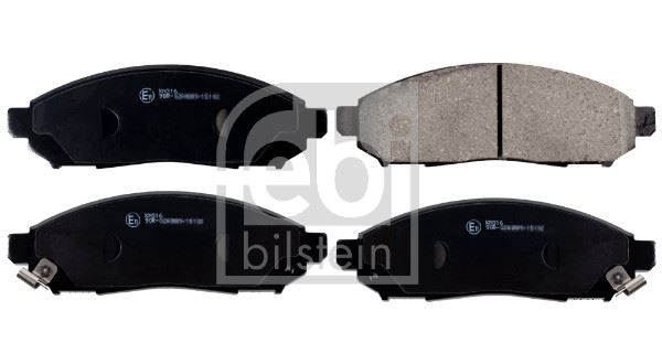 FEBI BILSTEIN 170304 Fren Sistemleri Fren Balatası - NISSAN NAVARA NP300 Platform şasi (D40) uyumlu