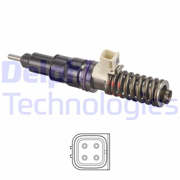 DELPHI BEBE4L07001-12B1 Yakıt Sistemi Yakıt Hattı & Rail