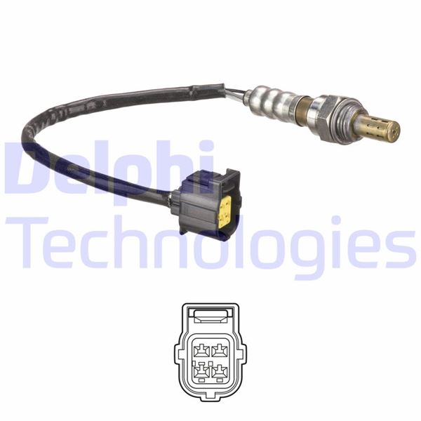 DELPHI ES21142-12B1 Emme & Egzoz Sistemi Egzoz Sensörleri - SMART FORTWO Coupe (451) uyumlu