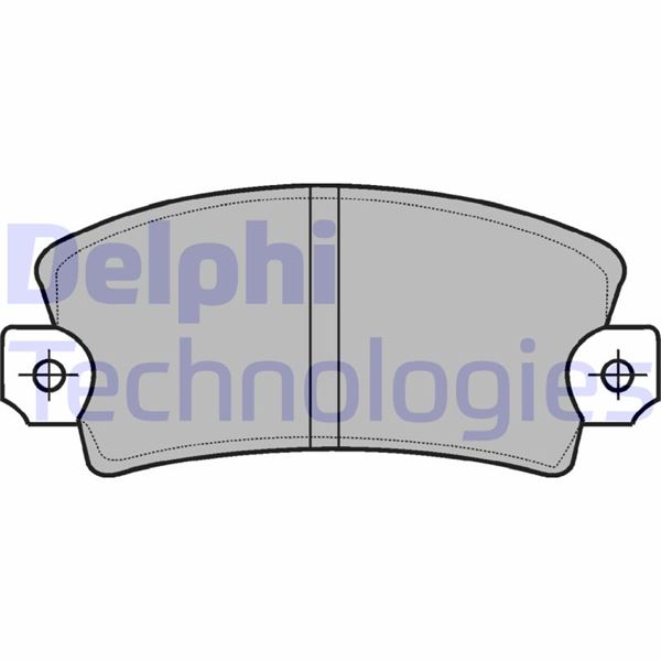 DELPHI LP56 Fren Sistemleri Fren Balatası - OPEL VECTRA A Hatchback (J89) uyumlu