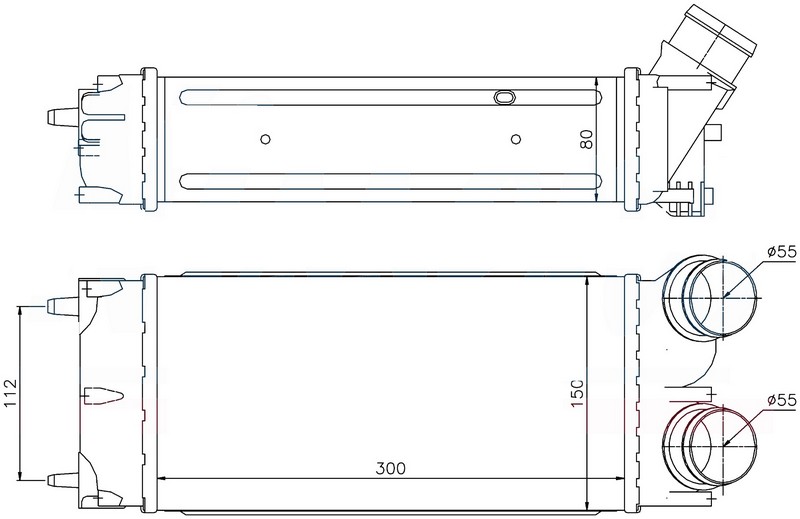 Turbo Radyatörü - IPE503080 Ürün Görseli