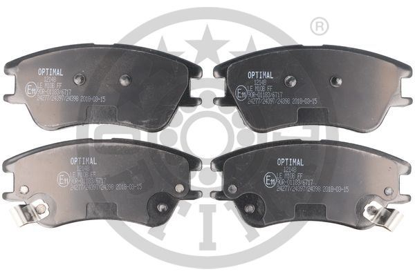 OPTIMAL BP-12148 Fren Sistemleri Fren Balatası - HYUNDAI ATOS (MX) uyumlu