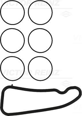 VICTOR REINZ 11-12910-01 Motor Manifold Contası - BMW 3 (F30, F80) uyumlu