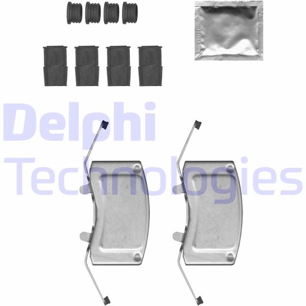 DELPHI LX0699 Fren Sistemleri Fren Diski - VW TRANSPORTER T5 Minibüs/Otobüs (7HB, 7HJ, 7EB, 7EJ) uyumlu