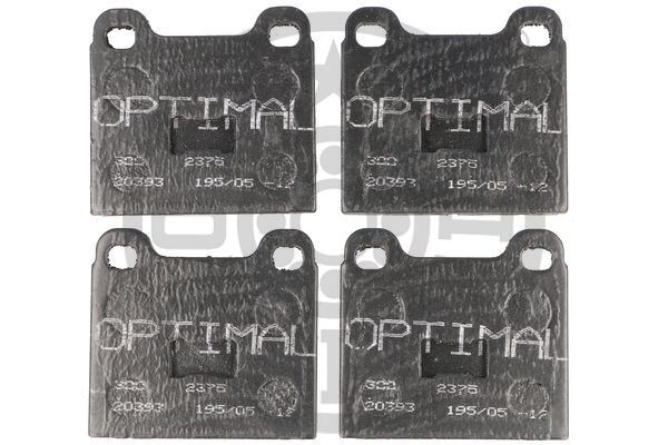 OPTIMAL BP-02375 Fren Sistemleri Fren Balatası - AUDI 80 B1 Sedan (80, 82) uyumlu
